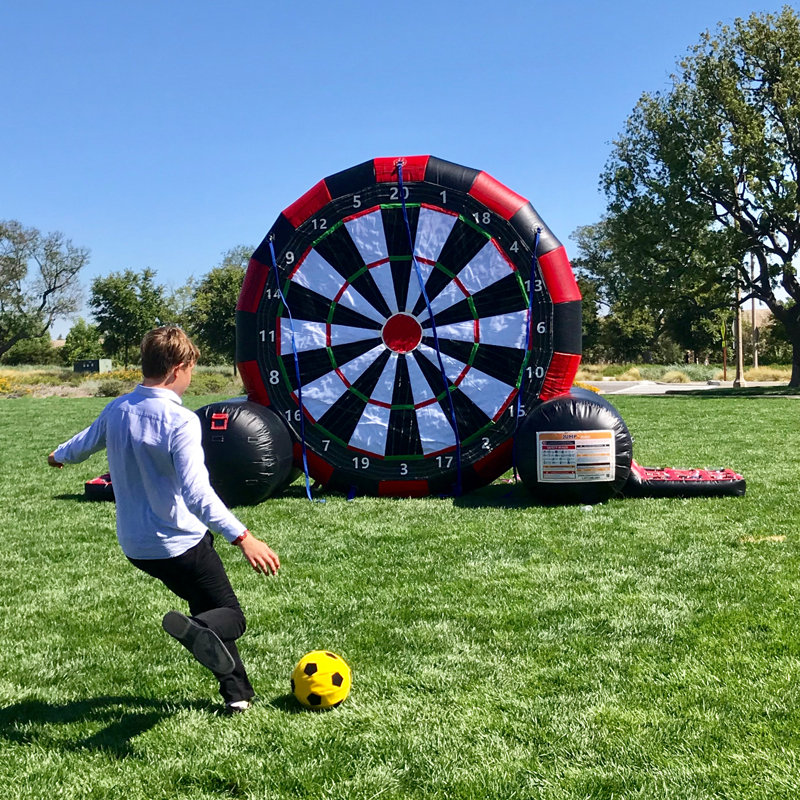 JumpOrange 10 ft Soccer Dart Game Inflatable & Reviews Wayfair